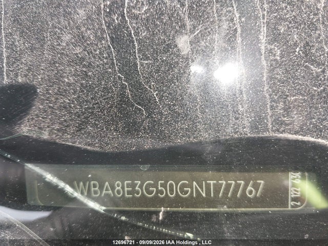 12696721 :رقم المزاد ، WBA8E3G50GNT77767 vin ، 2016 Bmw 328i Xdrive مزاد بيع
