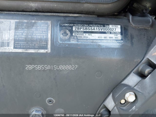 Skidoo Skidoo. 2025 2BPSBSSA1SV000027 Image 14