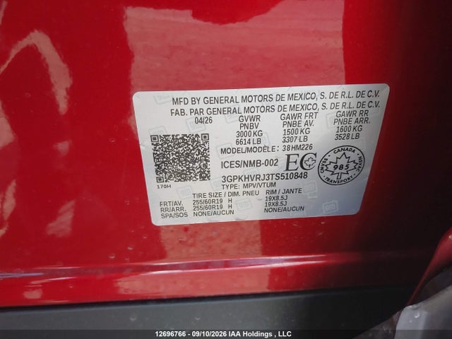Honda Prologue Ex 2026 3GPKHVRJ3TS510848 Image 9