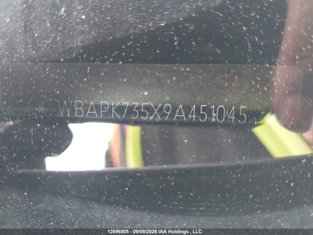 Aukcja sprzedaży 2009 Bmw 328i Xdrive, vin: WBAPK735X9A451045, numer aukcji: 12696805