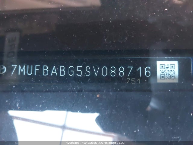 7MUFBABG5SV088716 Toyota Corolla Cross Hybrid Se