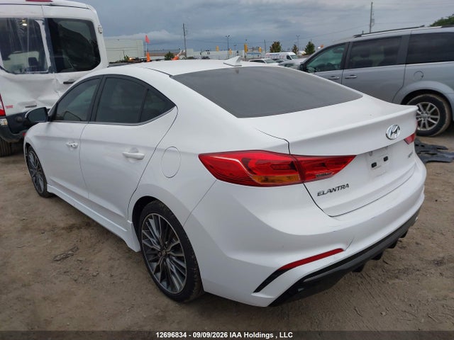 2017 Hyundai Elantra Sport მანქანა იყიდება აუქციონზე, vin: KMHD04LB5HU385433, აუქციონის ნომერი: 12696834