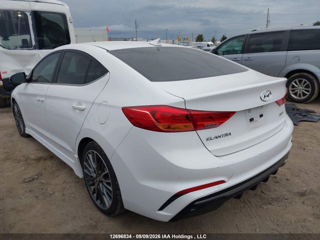 2017 Hyundai Elantra Sport მანქანა იყიდება აუქციონზე, vin: KMHD04LB5HU385433, აუქციონის ნომერი: 12696834