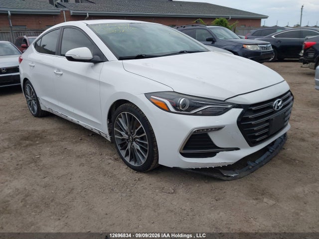 2017 Hyundai Elantra Sport მანქანა იყიდება აუქციონზე, vin: KMHD04LB5HU385433, აუქციონის ნომერი: 12696834