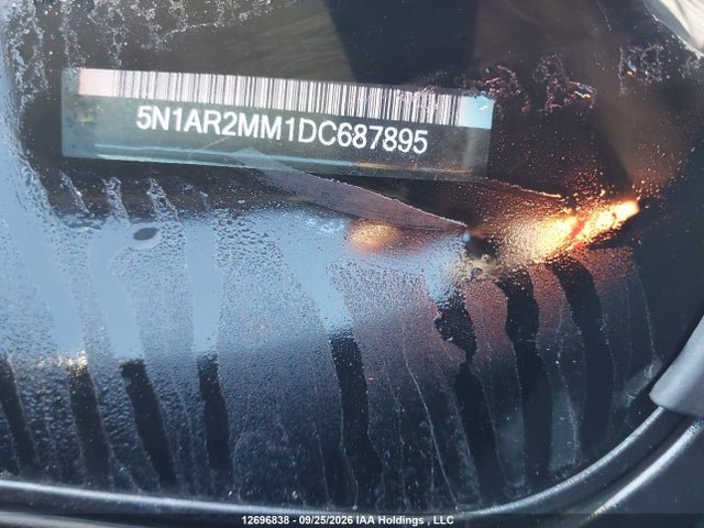 Aukcja sprzedaży 2013 Nissan Pathfinder S/sv/sl/platinum, vin: 5N1AR2MM1DC687895, numer aukcji: 12696838