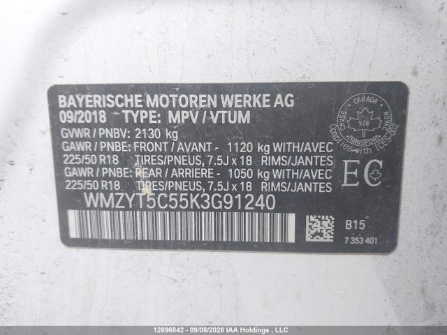 Mini Countryman Cooper S 2019 WMZYT5C55K3G91240 Image 18