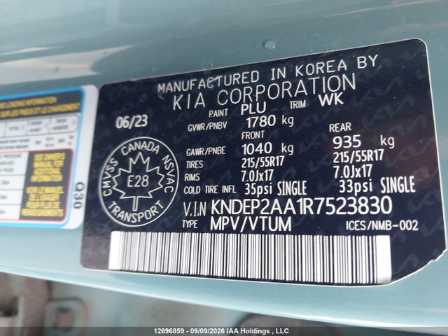 KIA Seltos Lx 2024 KNDEP2AA1R7523830 Image 9