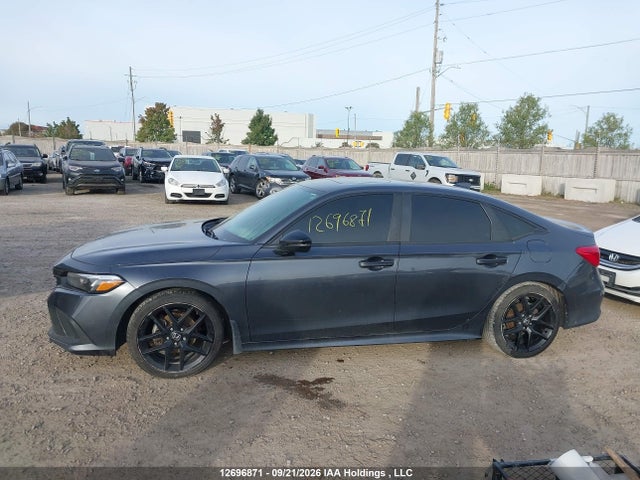 12696871 :رقم المزاد ، 2HGFE2F5XNH111282 vin ، 2022 Honda Civic Sport مزاد بيع