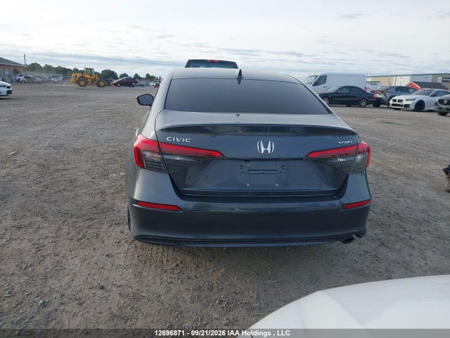 12696871 :رقم المزاد ، 2HGFE2F5XNH111282 vin ، 2022 Honda Civic Sport مزاد بيع