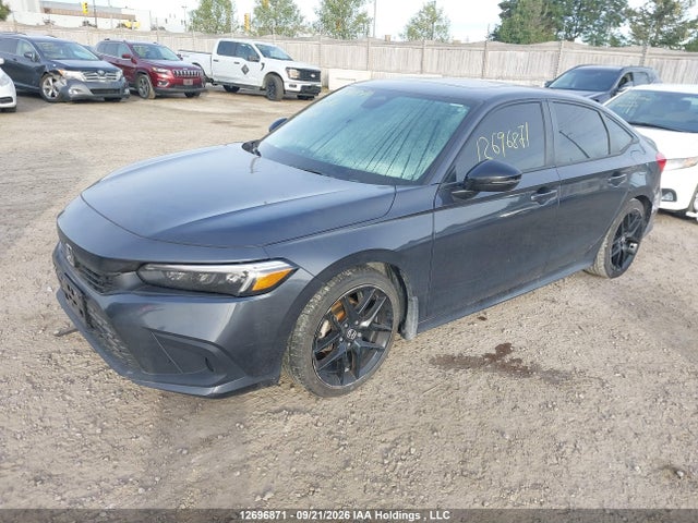 12696871 :رقم المزاد ، 2HGFE2F5XNH111282 vin ، 2022 Honda Civic Sport مزاد بيع