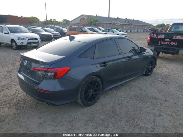 12696871 :رقم المزاد ، 2HGFE2F5XNH111282 vin ، 2022 Honda Civic Sport مزاد بيع