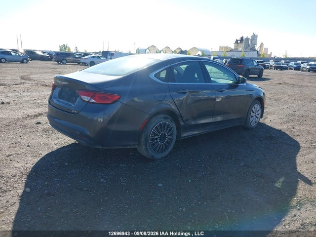 2015 Chrysler 200 Lx მანქანა იყიდება აუქციონზე, vin: 1C3CCCFB6FN557235, აუქციონის ნომერი: 12696943