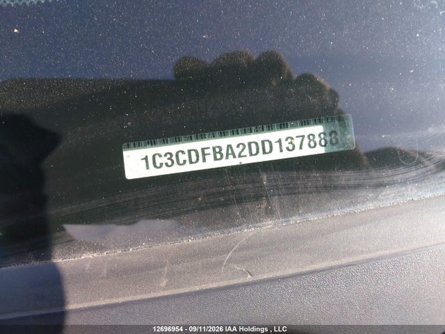 12696954 :رقم المزاد ، 1C3CDFBA2DD137888 vin ، 2013 Dodge Dart مزاد بيع