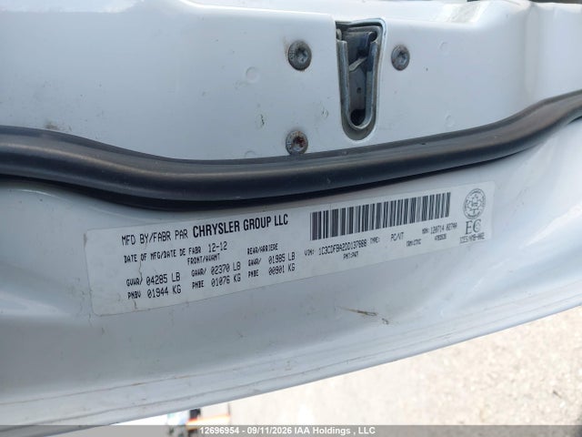 12696954 :رقم المزاد ، 1C3CDFBA2DD137888 vin ، 2013 Dodge Dart مزاد بيع