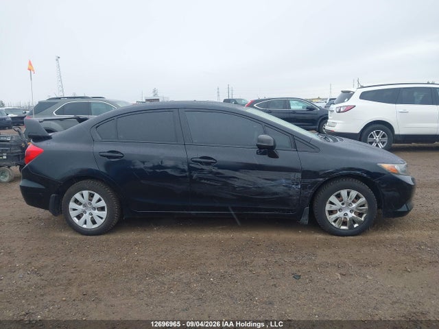 2012 Honda Civic Lx მანქანა იყიდება აუქციონზე, vin: 2HGFB2F41CH058808, აუქციონის ნომერი: 12696965