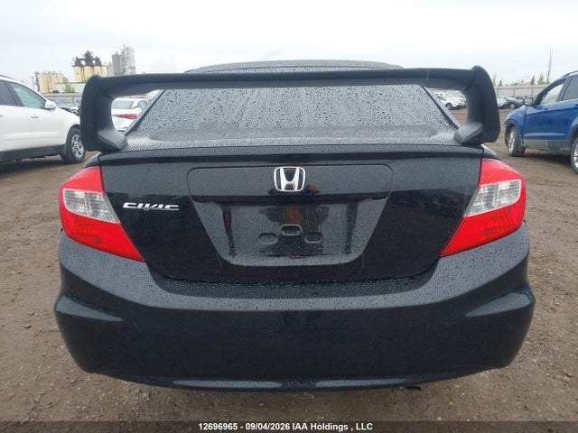 2012 Honda Civic Lx მანქანა იყიდება აუქციონზე, vin: 2HGFB2F41CH058808, აუქციონის ნომერი: 12696965