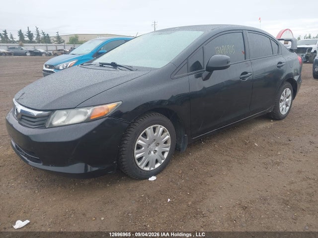 2012 Honda Civic Lx მანქანა იყიდება აუქციონზე, vin: 2HGFB2F41CH058808, აუქციონის ნომერი: 12696965