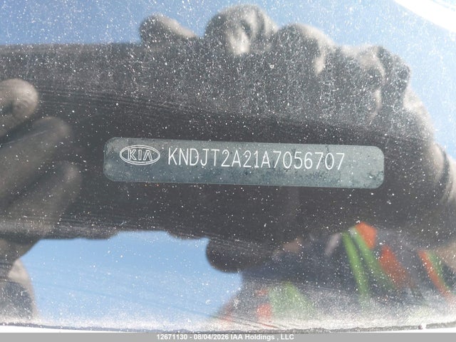 12671130 :رقم المزاد ، KNDJT2A21A7056707 vin ، 2010 Kia Soul 2.0l 2u/2.0l 4u/2.0l 4u Burner/2.0l 4u Retro/2.0l 4u Sx مزاد بيع