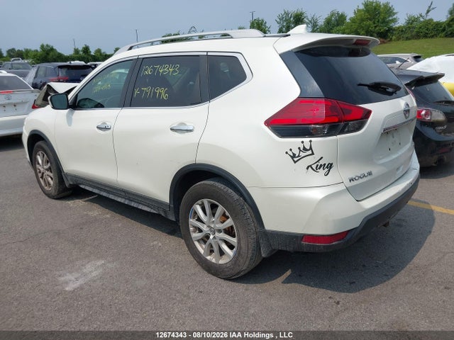 2017 Nissan Rogue S/sl Platinum/sv მანქანა იყიდება აუქციონზე, vin: 5N1AT2MV1HC791996, აუქციონის ნომერი: 12674343