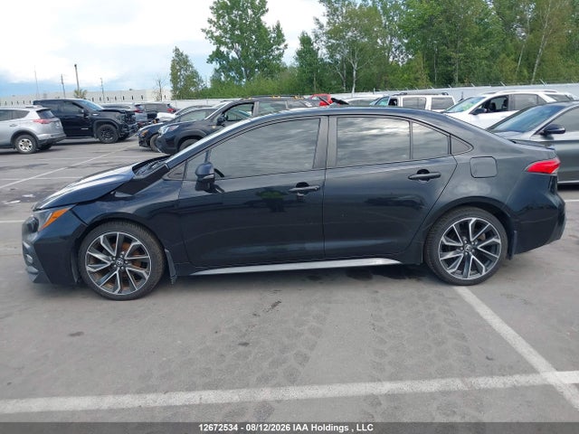 12672534 :رقم المزاد ، 5YFB4RBE0LP047209 vin ، 2020 Toyota Corolla Xse مزاد بيع