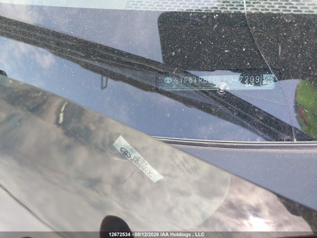 12672534 :رقم المزاد ، 5YFB4RBE0LP047209 vin ، 2020 Toyota Corolla Xse مزاد بيع