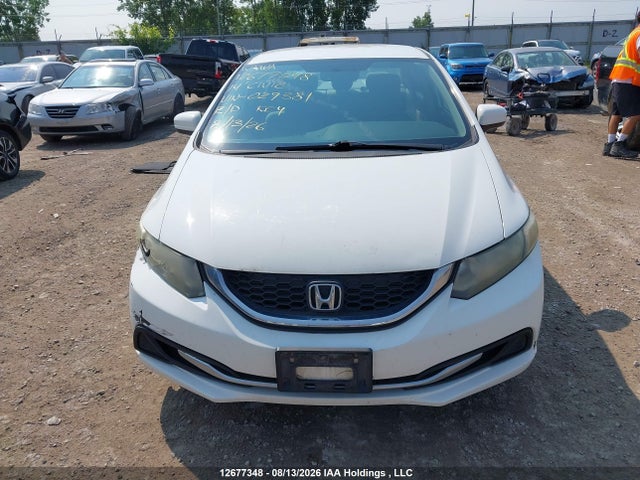 2014 Honda Civic Lx მანქანა იყიდება აუქციონზე, vin: 2HGFB2E45EH029381, აუქციონის ნომერი: 12677348