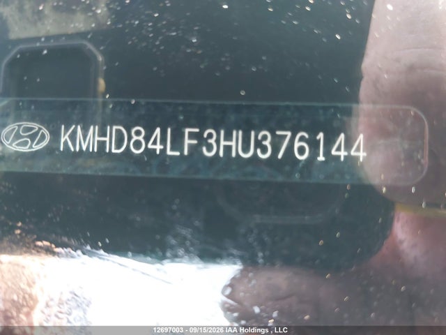 Aukcja sprzedaży 2017 Hyundai Elantra Gl, vin: KMHD84LF3HU376144, numer aukcji: 12697003