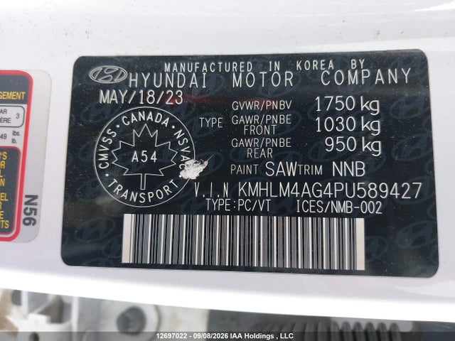 Hyundai ELANTRA SEL 2023 KMHLM4AG4PU589427 Image 19