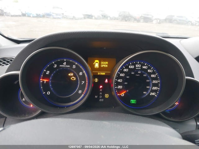 12697057 :رقم المزاد ، 2HNYD28857H000525 vin ، 2007 Acura Mdx Elite Package مزاد بيع