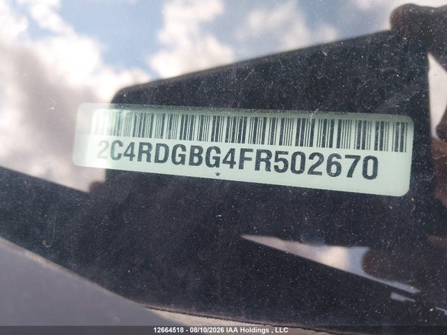 Dodge Grand Caravan Se/sxt 2015 2C4RDGBG4FR502670 Image 17