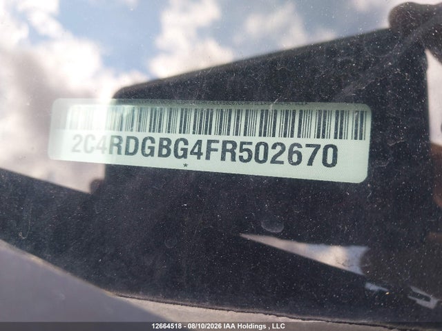 Dodge Grand Caravan Se/sxt 2015 2C4RDGBG4FR502670 Image 18