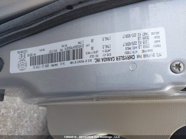 Dodge Grand Caravan Se/sxt 2015 2C4RDGBG4FR502670 Image 9