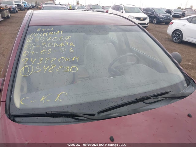 Продаж на аукціоні авто 2009 Hyundai Sonata Gl/gl Premium/gl Sport/limited, vin: 5NPET46C79H548230, номер лоту: 12697067