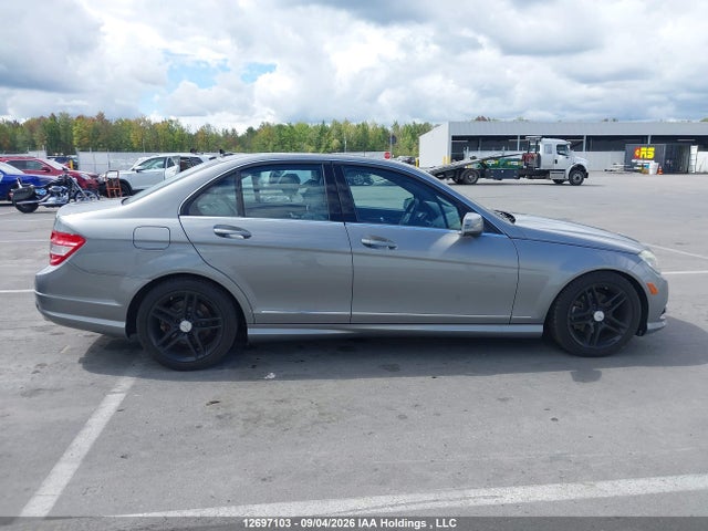 12697103 :رقم المزاد ، WDDGF8BB5AR128876 vin ، 2010 Mercedes-benz C 300 4matic مزاد بيع