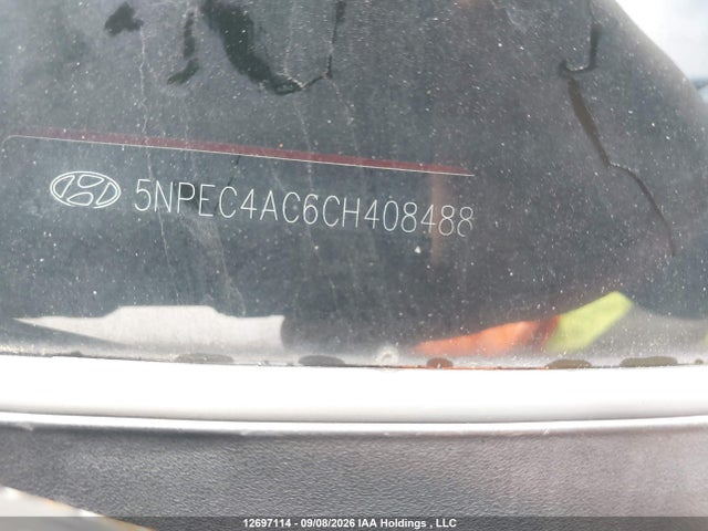 Aukcja sprzedaży 2012 Hyundai Sonata Limited, vin: 5NPEC4AC6CH408488, numer aukcji: 12697114