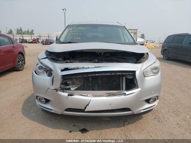2014 Infiniti Qx60 Hybrid Premium მანქანა იყიდება აუქციონზე, vin: 5N1CL0MM8EC519851, აუქციონის ნომერი: 12663544