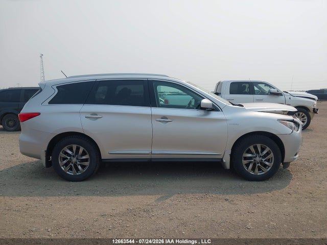 2014 Infiniti Qx60 Hybrid Premium მანქანა იყიდება აუქციონზე, vin: 5N1CL0MM8EC519851, აუქციონის ნომერი: 12663544