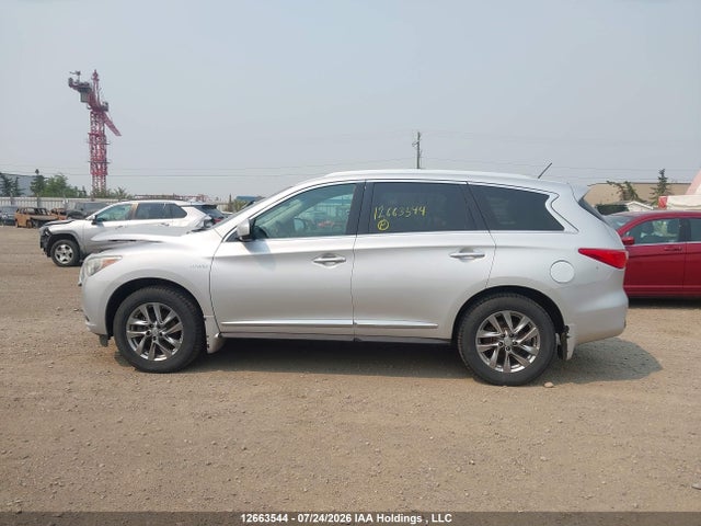2014 Infiniti Qx60 Hybrid Premium მანქანა იყიდება აუქციონზე, vin: 5N1CL0MM8EC519851, აუქციონის ნომერი: 12663544