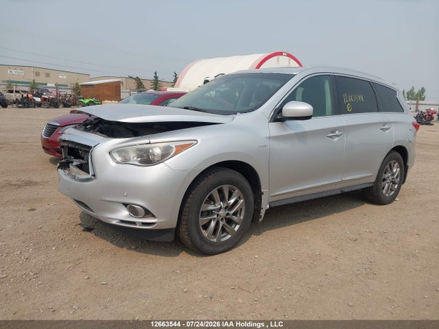 2014 Infiniti Qx60 Hybrid Premium მანქანა იყიდება აუქციონზე, vin: 5N1CL0MM8EC519851, აუქციონის ნომერი: 12663544