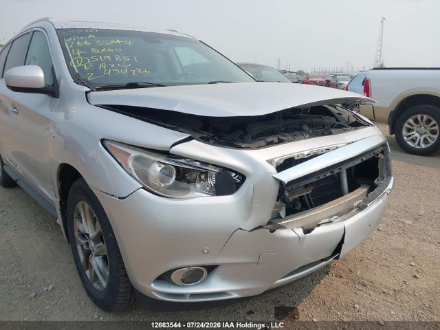 2014 Infiniti Qx60 Hybrid Premium მანქანა იყიდება აუქციონზე, vin: 5N1CL0MM8EC519851, აუქციონის ნომერი: 12663544