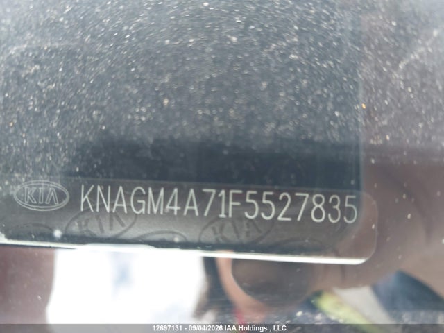 KNAGM4A71F5527835 KIA Optima
