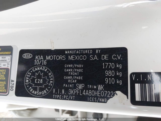 KIA Forte 2017 3KPFL4A80HE072235 Image 22