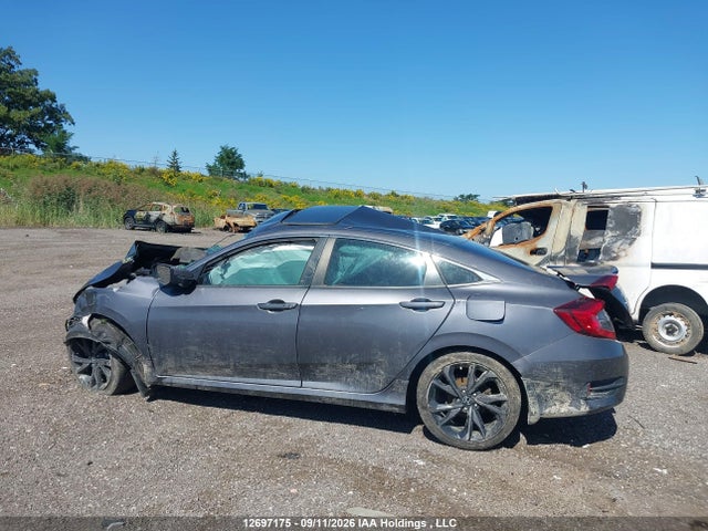12697175 :رقم المزاد ، 2HGFC2F84MH000015 vin ، 2021 Honda Civic مزاد بيع