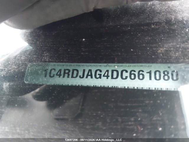 2013 Dodge Durango Sxt მანქანა იყიდება აუქციონზე, vin: 1C4RDJAG4DC661080, აუქციონის ნომერი: 12697206