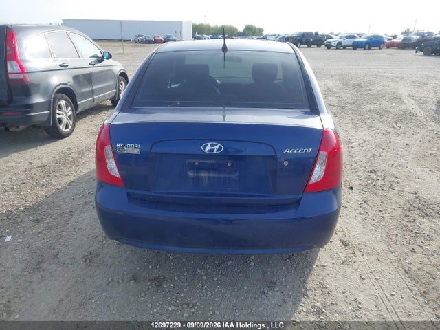 2009 Hyundai Accent 25th Anniversary/gl/gls/l მანქანა იყიდება აუქციონზე, vin: KMHCN45C59U324314, აუქციონის ნომერი: 12697229