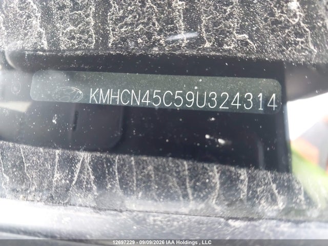 2009 Hyundai Accent 25th Anniversary/gl/gls/l მანქანა იყიდება აუქციონზე, vin: KMHCN45C59U324314, აუქციონის ნომერი: 12697229