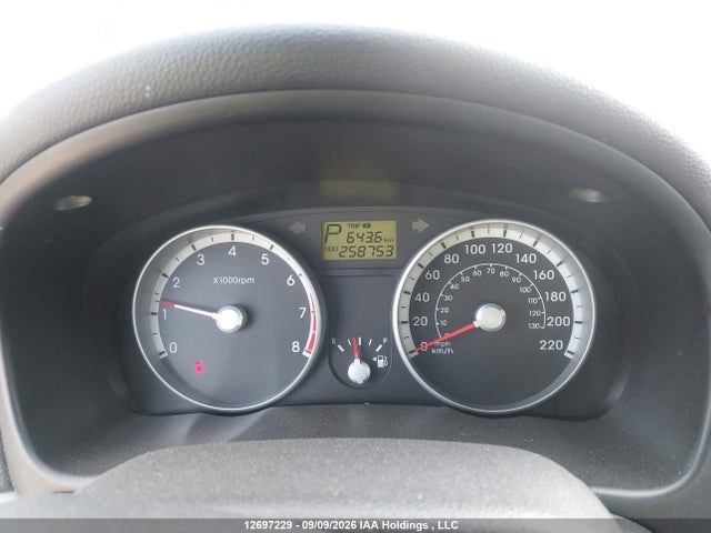 2009 Hyundai Accent 25th Anniversary/gl/gls/l მანქანა იყიდება აუქციონზე, vin: KMHCN45C59U324314, აუქციონის ნომერი: 12697229