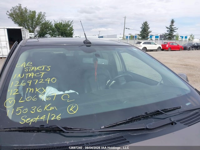 Aukcja sprzedaży 2012 Lincoln Mkx, vin: 2LMDJ8JK7CBL06967, numer aukcji: 12697240