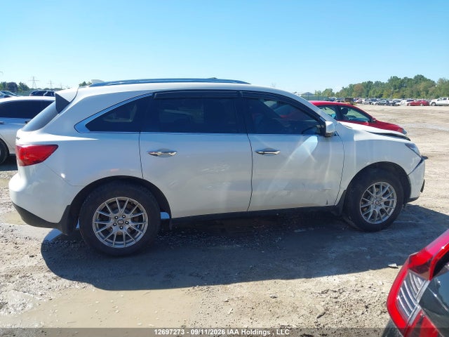 2016 Acura Mdx Navigation Package მანქანა იყიდება აუქციონზე, vin: 5FRYD4H40GB508596, აუქციონის ნომერი: 12697273