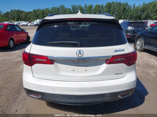 2016 Acura Mdx Navigation Package მანქანა იყიდება აუქციონზე, vin: 5FRYD4H40GB508596, აუქციონის ნომერი: 12697273